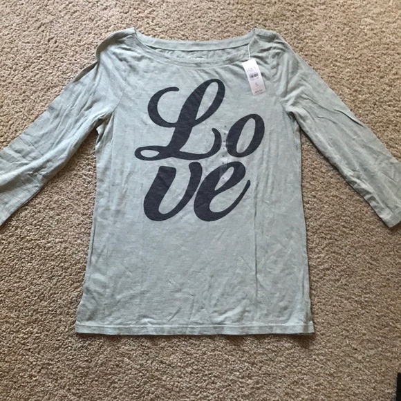 LOFT 3/4 Sleeve Graphic Tee - Picture 1 of 3